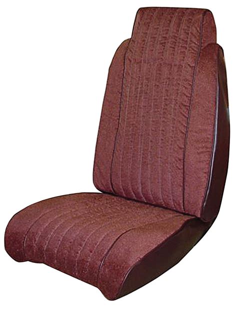 Pui Seat Upholstery 1981 El Camino Front Buckets
