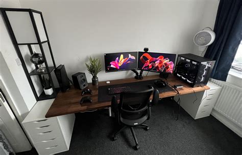 Clean Wfh And Gaming Setup Always Been My Dream To Have Something Like