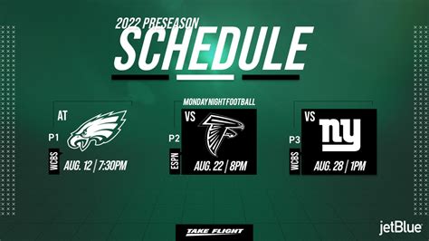 2022 New York Jets Preseason Schedule Complete Schedule Tickets And
