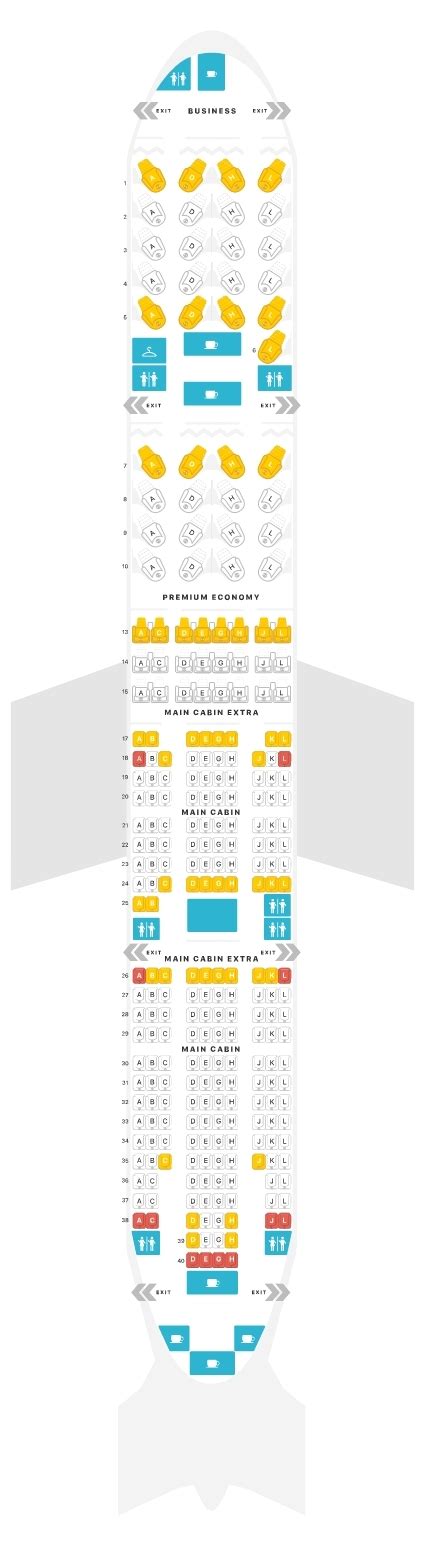 Boeing American Airlines Seat Map Airportix