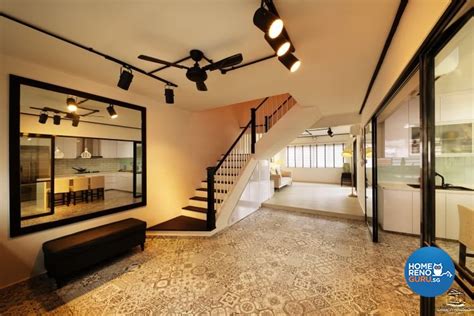 A maisonette staircase was then to connect the new kitchen to a new study bedroom in the attic. Singapore Interior Design Gallery Design Details | HomeRenoGuru