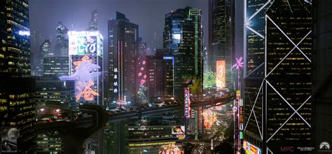 Ghost In The Shell Concept Art By Chris Kesler Concept Art World