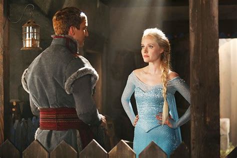 once upon a time unveils official photos of frozen characters