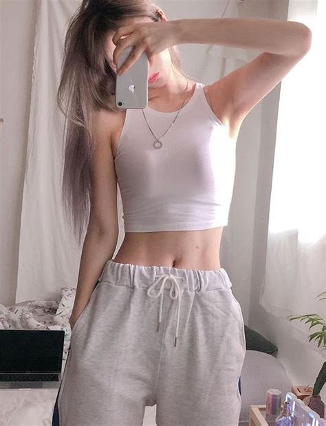 Pin By C A R I N A 𓆉 On Korean Fashion Skinny Girl Body Perfect Body