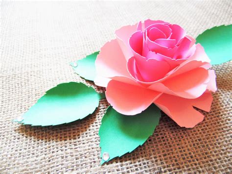Mamas Gone Crafty In A Bed Of Paper Roses How To Make Easy Diy Paper