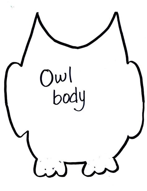 owl templates ideas  pinterest owl embroidery owl crafts preschool  fall