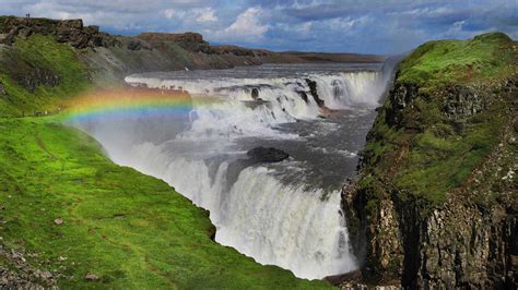 Gullfoss Waterfall South Iceland Travel Guide Nordic