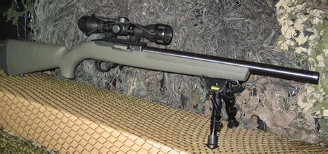 Od Green Ruger 1022 With Heavy Thr For Sale At