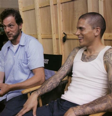 Behind The Scenes Michael And Haywire Prison Break Quotes Prison