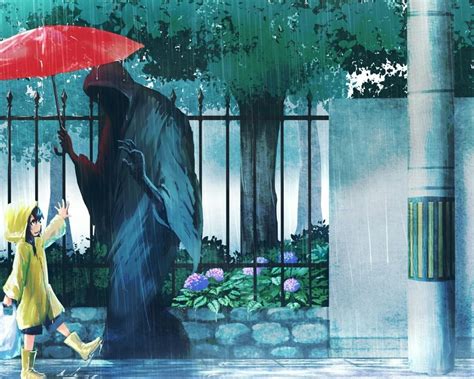 19 Anime Rainy Wallpaper Download Baka Wallpaper
