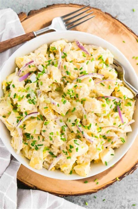 The Best Potato Salad Recipe With Tips And Steps Delicious Meets Healthy