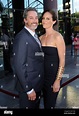 Annabeth Gish & Wade Allen at the FX Network premiere The Bridge at the ...