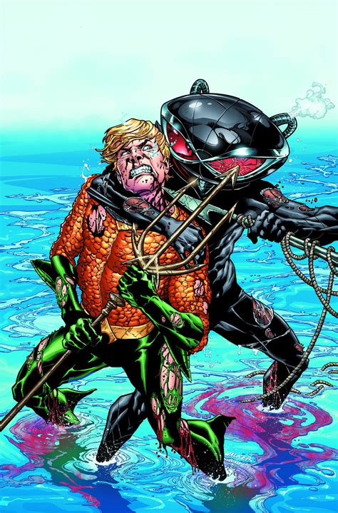 Aquaman Vs Black Manta Personajes De Dc Comics Arte De C Mics Superh Roes Dc