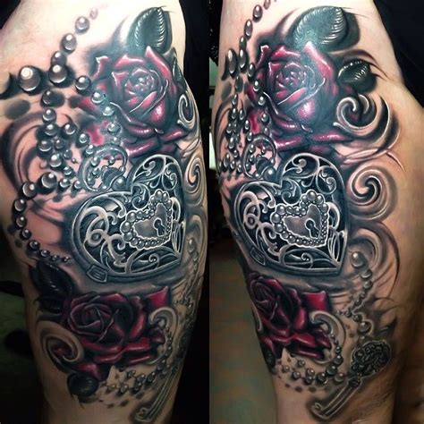 Finished Off Julies Thigh Piece Today Tattoos For Women Tattoos