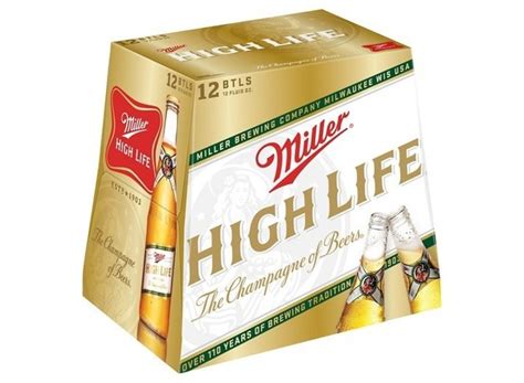 Miller High Life Pk Oz Bottle Cork N Bottle