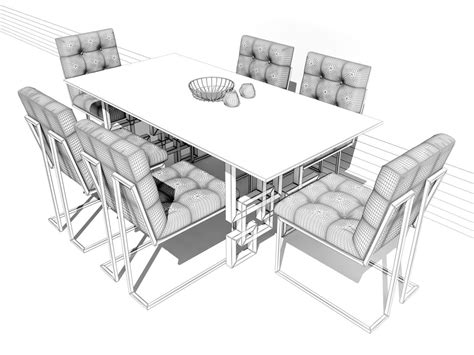 Dining Table Drawing At Explore Collection Of