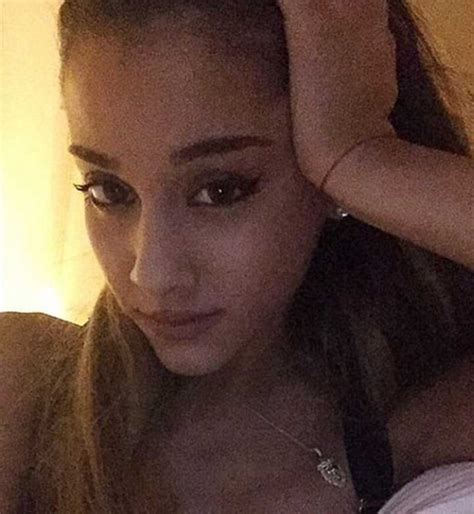 Absent Ariana Grande Seduces Big Sean With Sexy Selfie And