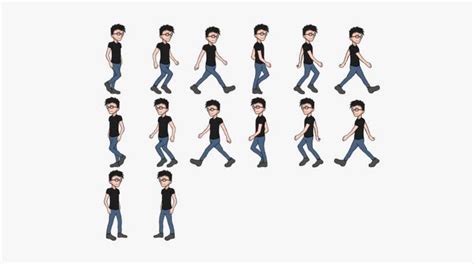 Man Walking Illustrations Sprite Animation Walking JavaScript Walk