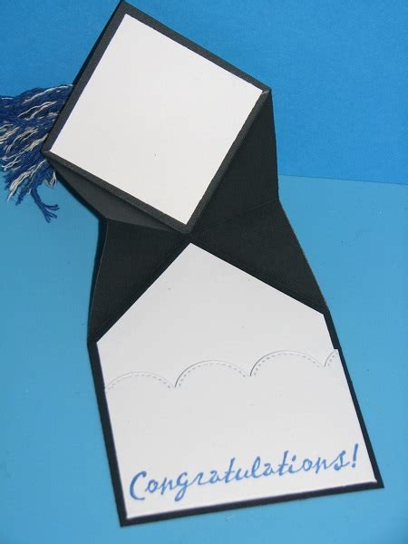 Ink Stains Graduation Cap Money Card