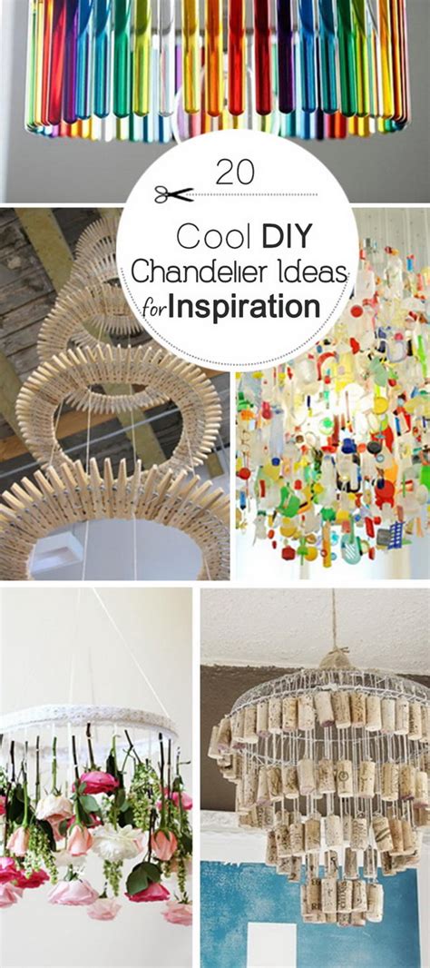 Bring the stunning idea of floral chandeliers into your home with these diy ideas. 20 Cool DIY Chandelier Ideas for Inspiration - Hative