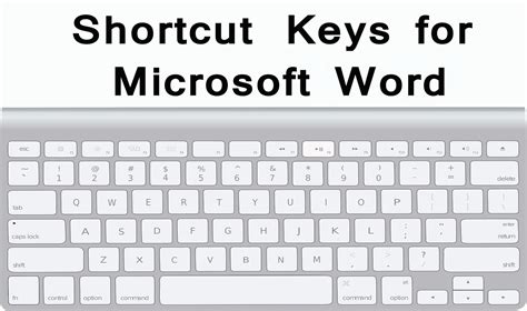 Shortcut Keyboard Microsoft Word Naaprofile