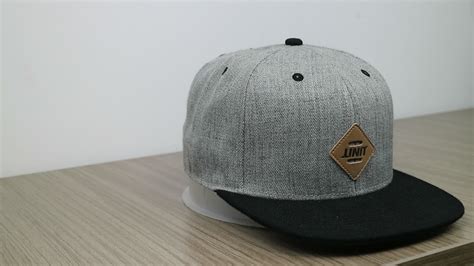 Ace Gorro Snapback Custom Leather Patch Logo Snapback Hats Wholesale