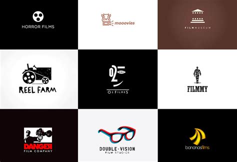 10 Logos Criativos: Empresas Cinematográficas • Designerd