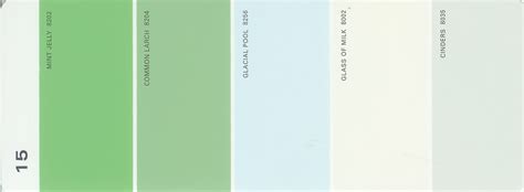 Martha Stewart Paint 5 Color Palette Card 34