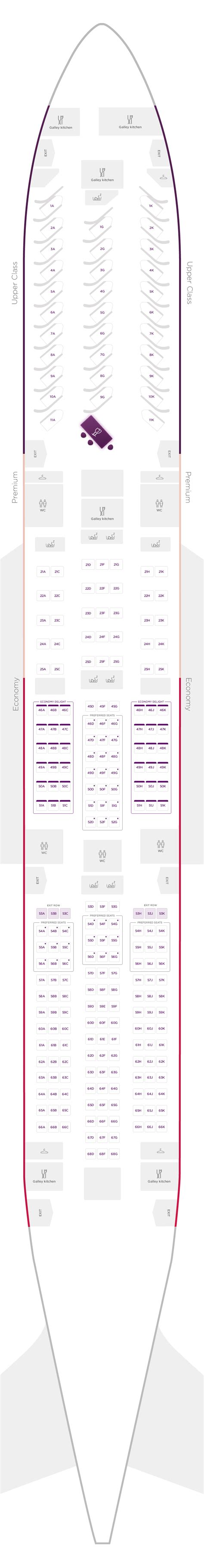 Boeing 787 9 Seat Map Virgin Atlantic Awesome Home