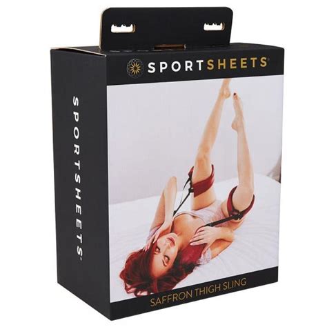 Sportsheets Saffron Thigh Sling Black Red Sex Position Strap On Literotica