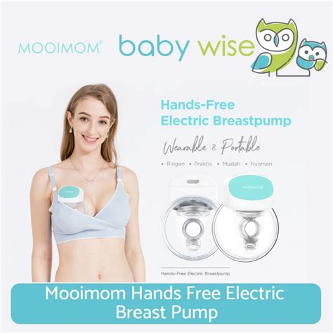 Jual Mooimom Hands Free Wireless Electric Breast Pump M Pompa Asi Elektrik Wireless Shopee