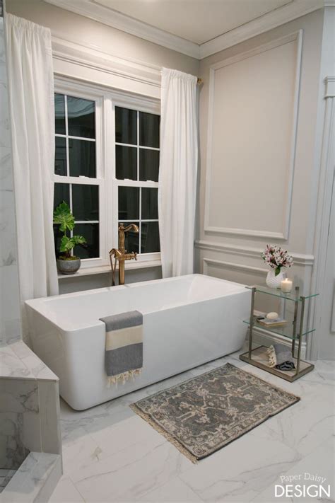 One Room Challenge Week 6 Opulent Master Bathroom Deeplysouthernhome