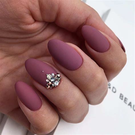 Amazing Matte Acrylic Nails When You Are Tired Of The Glossy Ones