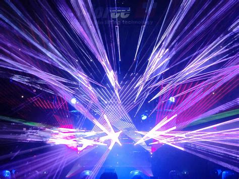 Hd Wallpaper Abstraction Color Concert Laser Lights Psychedelic