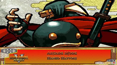 Samurai Shodown V Perfect Arcade Mode Hanzo Hattori