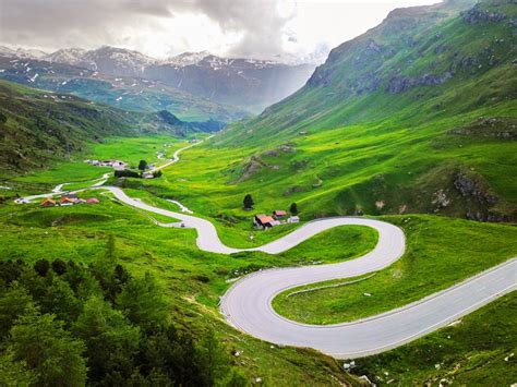 The Julier Pass Is A Jewel Of The Swiss Alps Switzerland — Detour