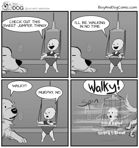 Boy And Dog Comic