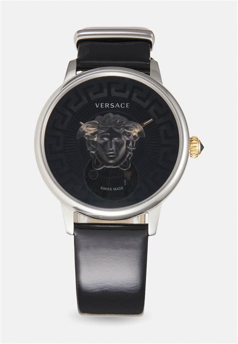 Versace Watches Medusa Alchemy Montre Silver Colouredargenté