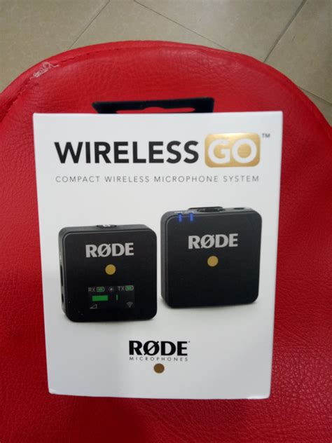 The new røde wireless go microphone system: Microphone, Wireless, Rode, Go, rode go, wireless go ...