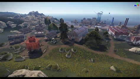 New Rust Roleplay Town Area Before And After Wip Youtube