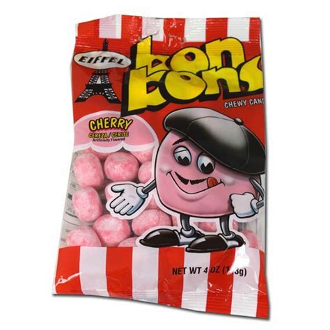 Eiffel Strawberry Bon Bons 4oz Bag