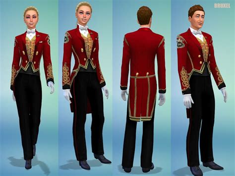The Royal Attire For The Palace Staff Serving The Monarchs Castles Or