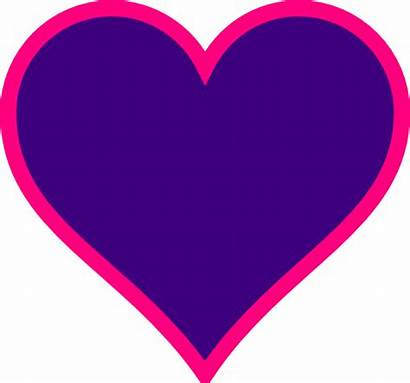 Purple Heart Clip Clipart Clipartpanda Magenta Terms