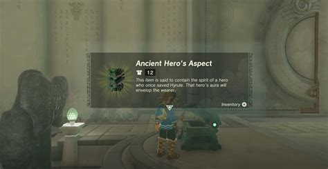Tears Of The Kingdom Ancient Heroes Aspect Armor Location