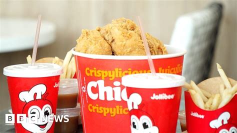 Filipino Firm Jollibee Takes On Us Fried Chicken Chains Bbc News