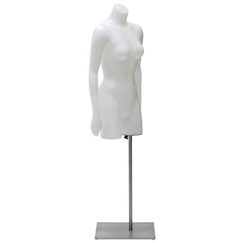 Unbreakable Mannequin Torso W Arms To The Side Female