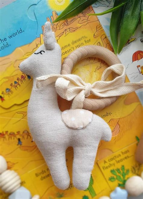 Discover unique presents for all. Eco-friendly organic newborn llama toy for expecting mom ...