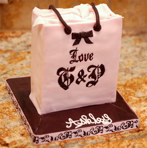 Juicy Couture Shopping Bag Cake