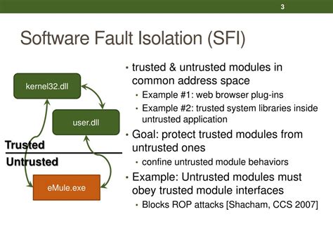 Ppt Securing Untrusted Code Via Compiler Agnostic Binary Rewriting