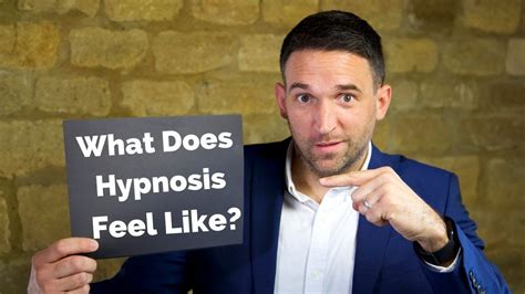 What Does Hypnosis Feel Like Youtube
